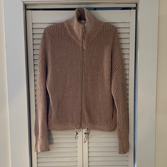 Varley Anderson Zip Through True Knit Cardigan Sweater - Picture 2 of 12